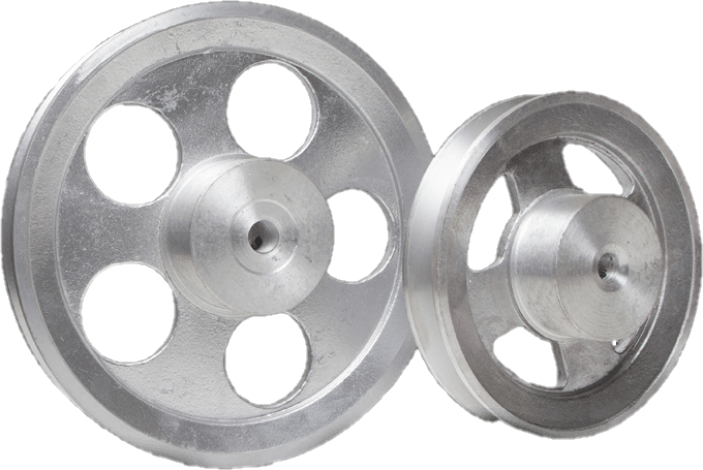 POLEA DE ALUMINIO 4x1A